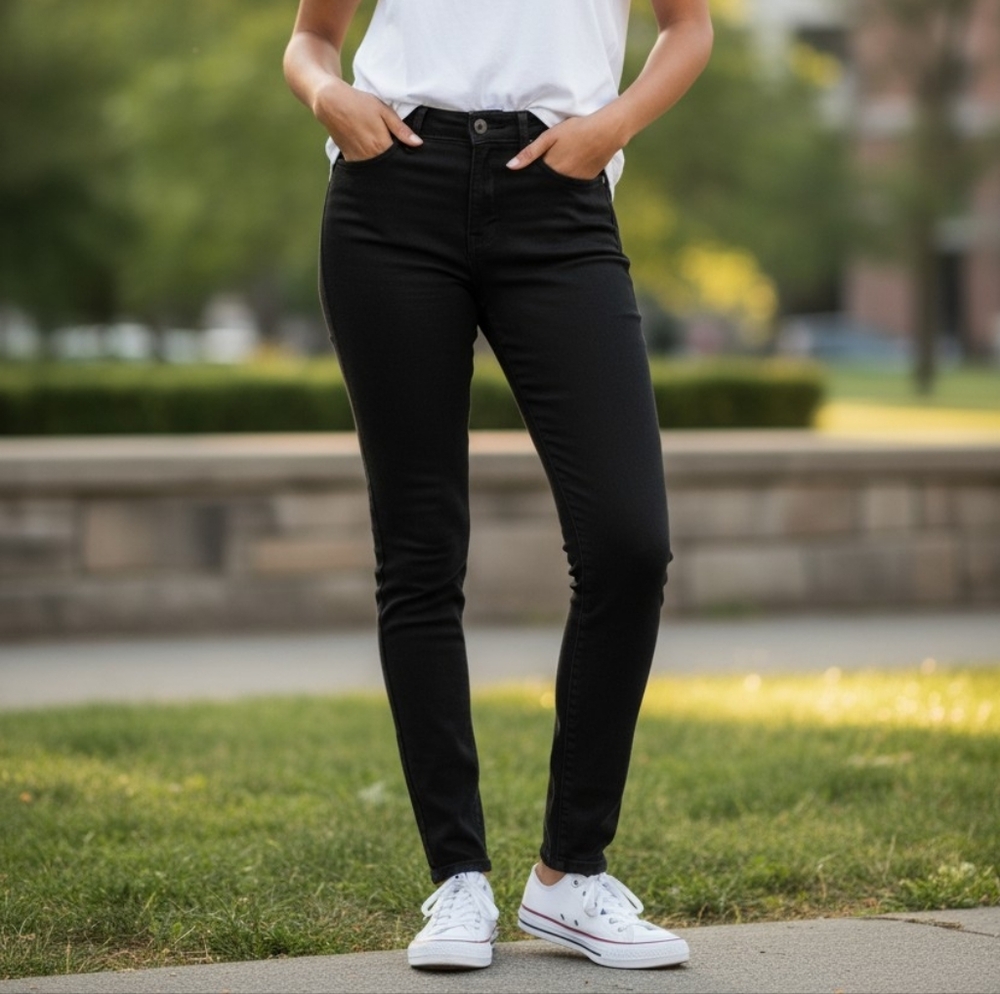 LOFT Black Skinny Jeans
